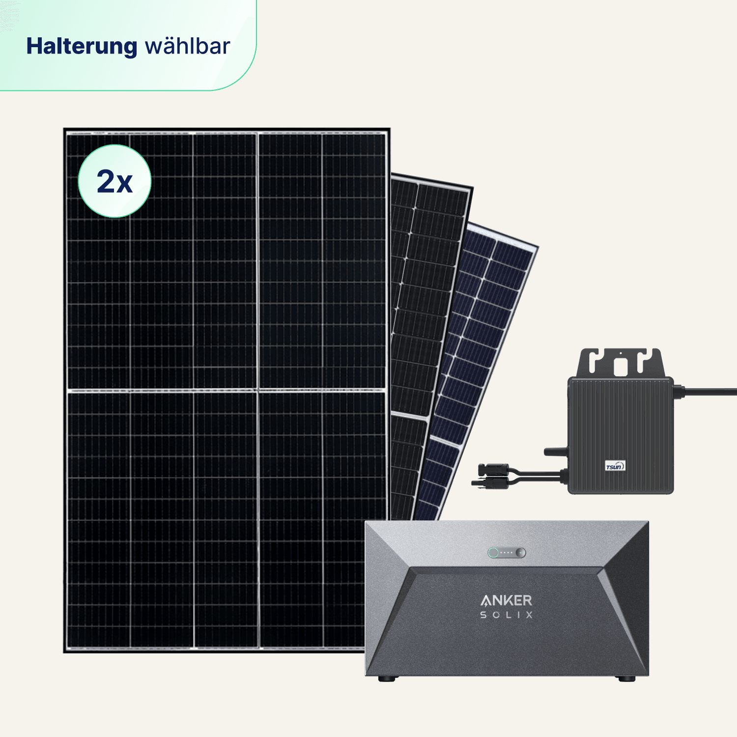 ⁣Balkonkraftwerk erweitern mit DIY-Erweiterungssets