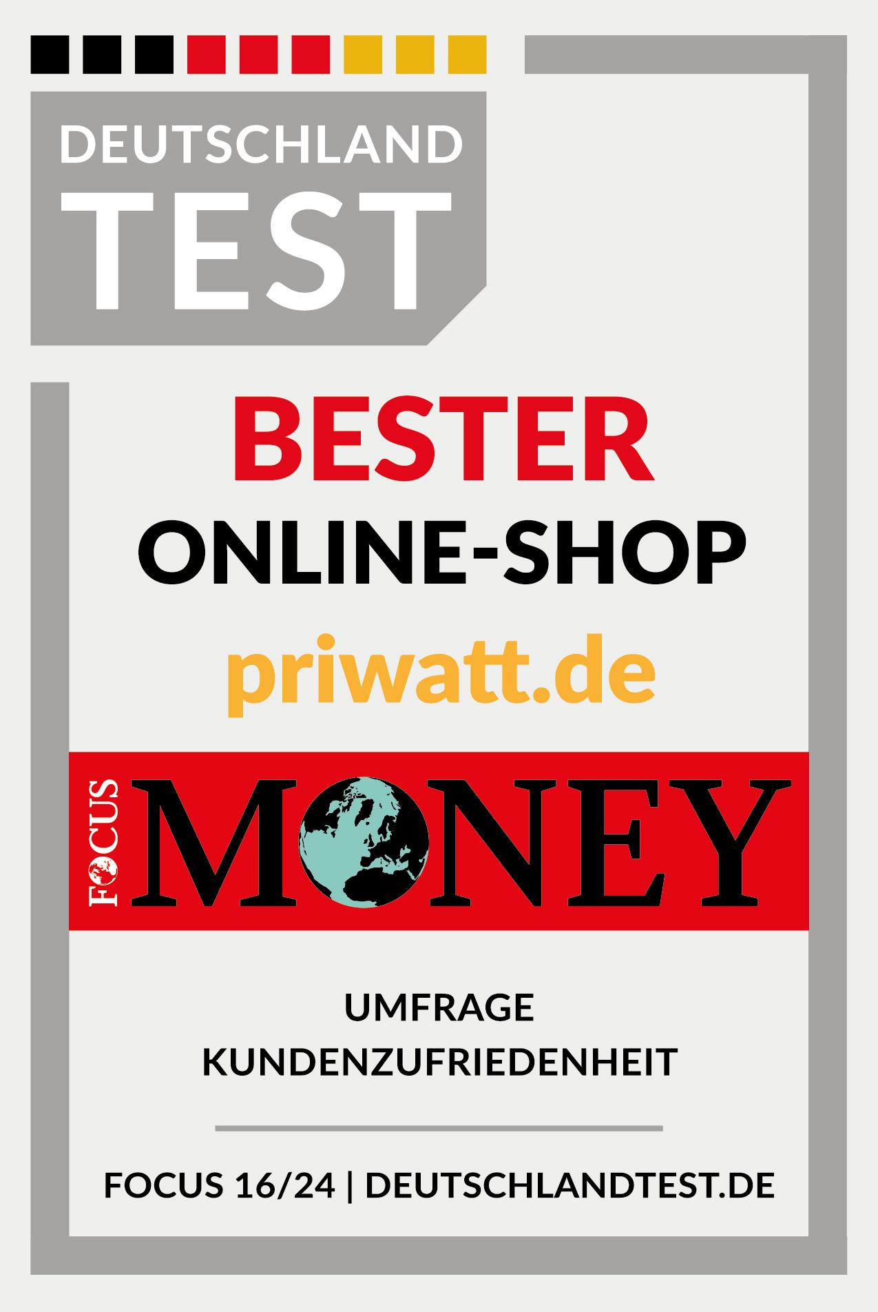 Bester Online-Shop Focus Money Abzeichen